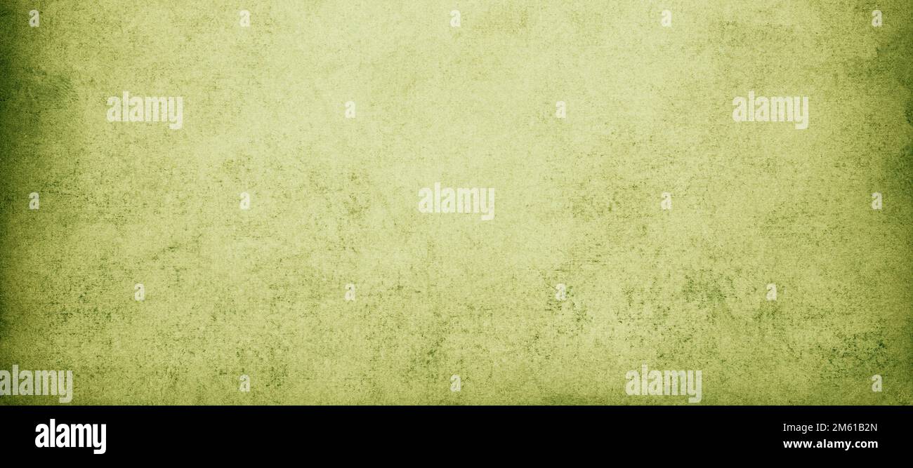 Papel verde para el diseño de trabajo, fondo de pantalla de viñeta y textura de fondo Foto de stock