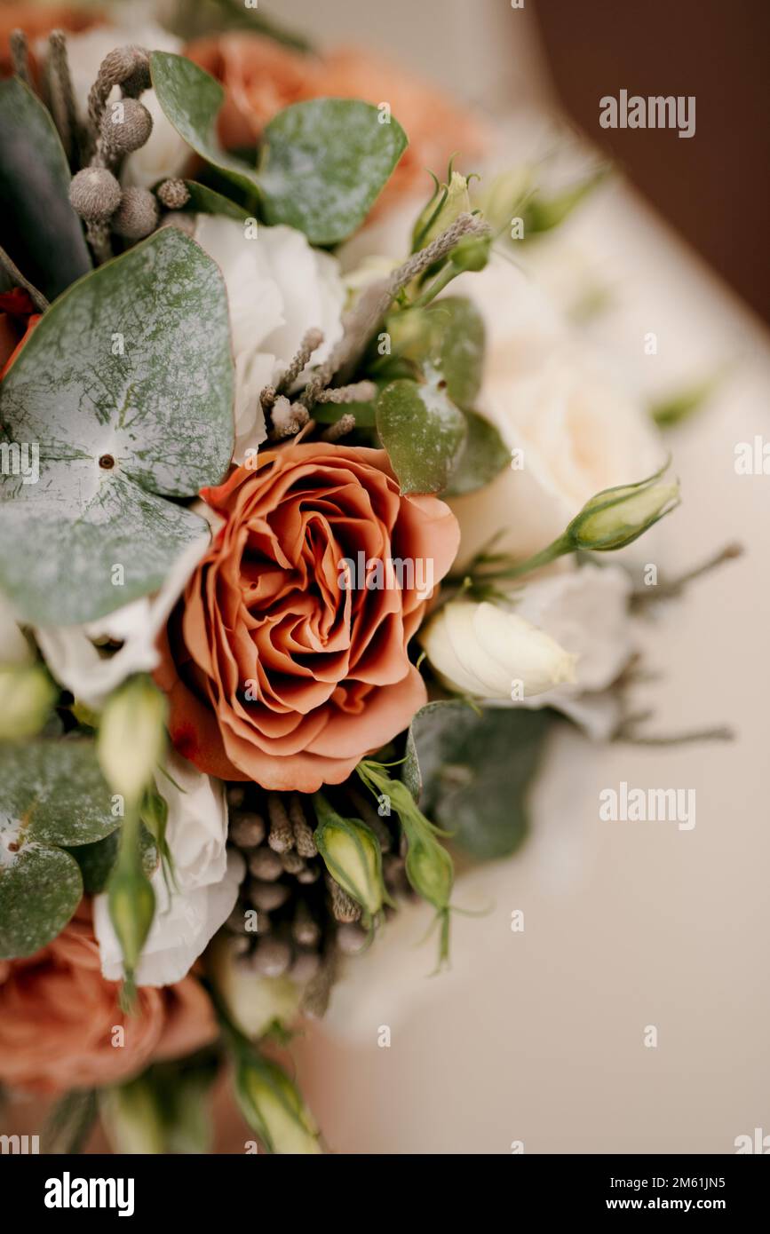 elegante ramo de flores frescas y naturales Fotografía de stock - Alamy elegante ramo de flores frescas y naturales Fotografía de stock - Alamy
