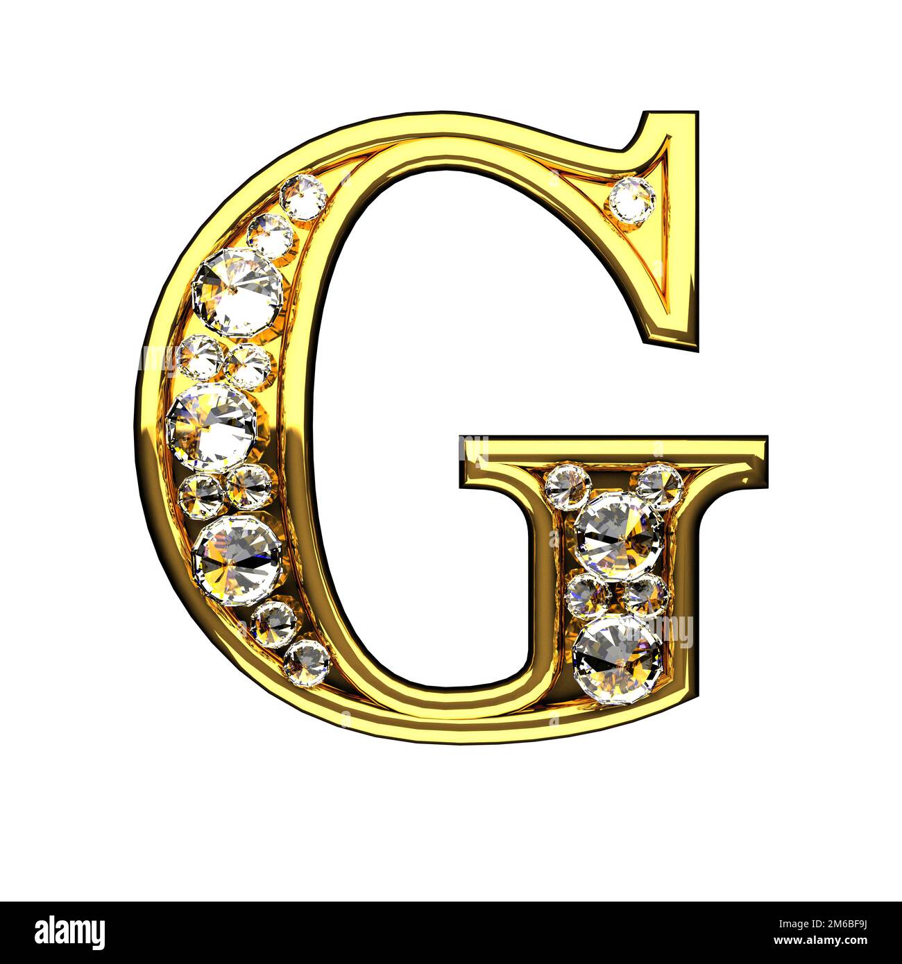 Letra g de diamante Imágenes recortadas de stock - Alamy
