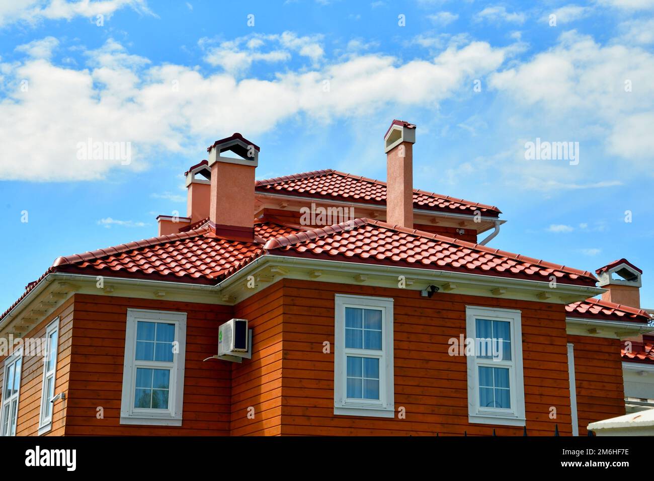 Elementos de la fachada de una casa moderna. Fachada â€“ El frente