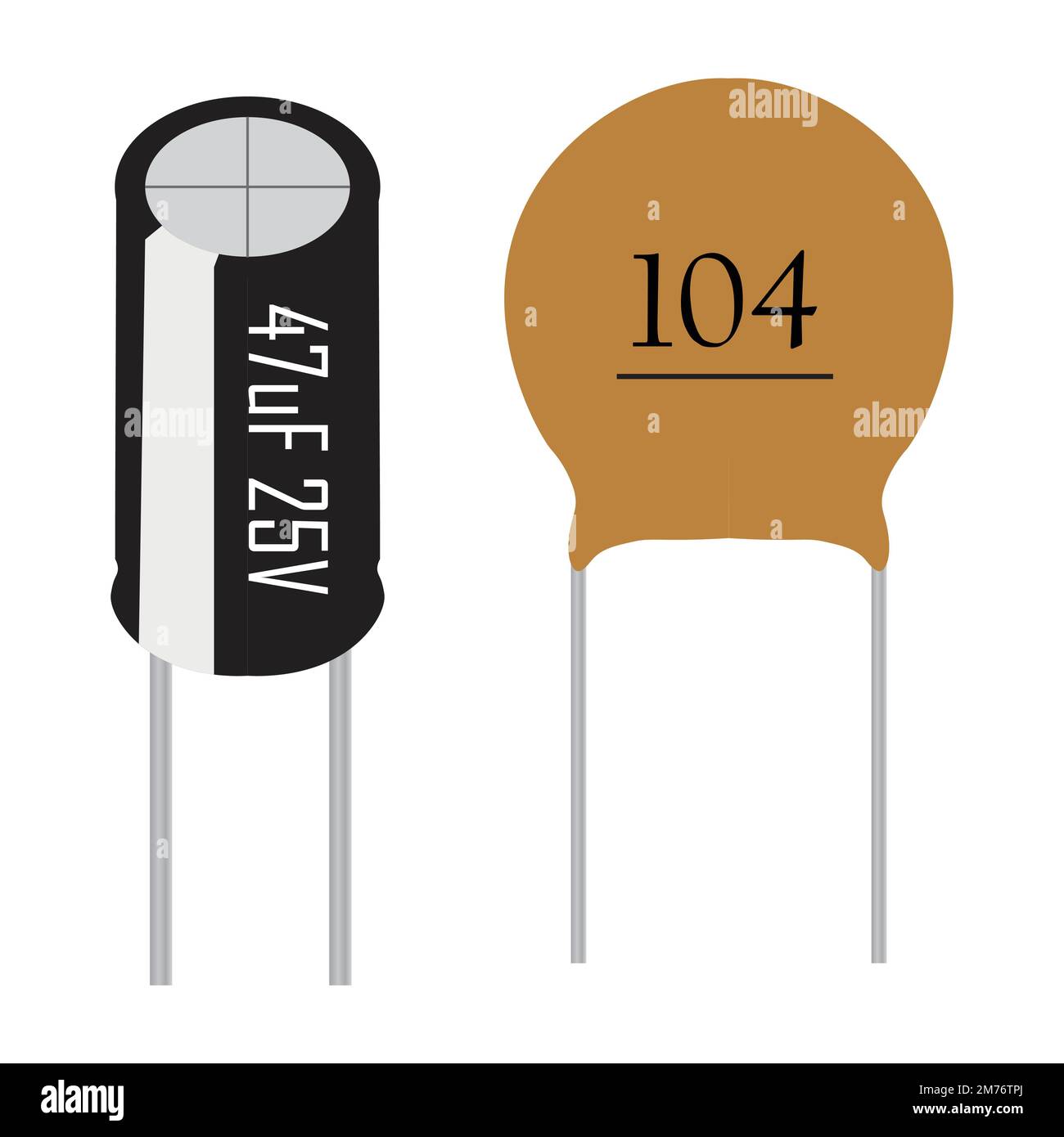 Condensador electrico Imágenes vectoriales de stock Alamy