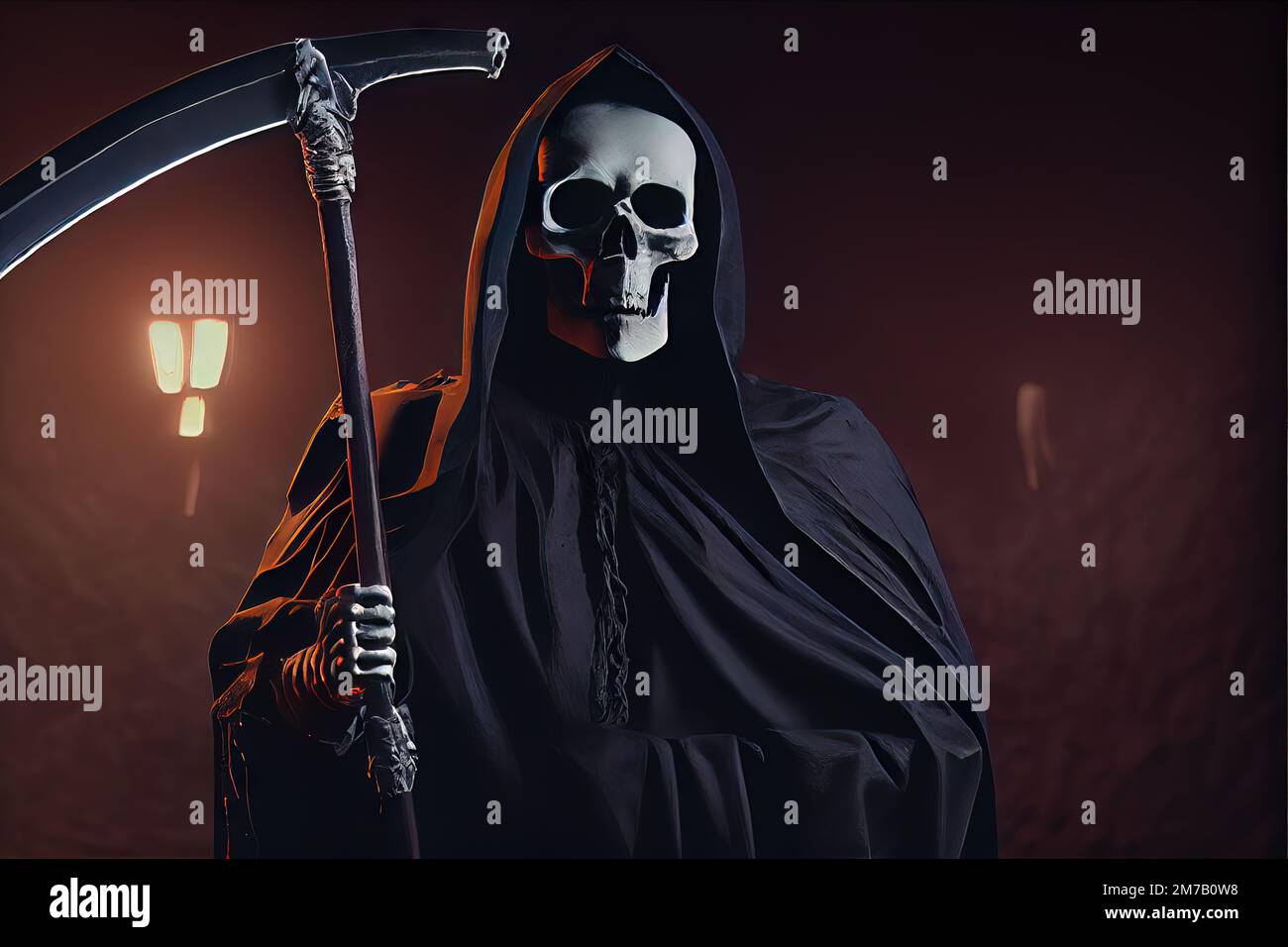 Muerte guadaña 3d fotografías e imágenes de alta resolución - Alamy