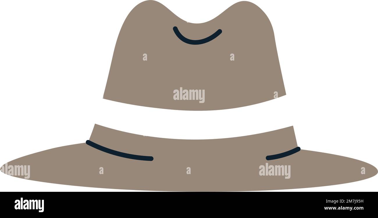 Sombrero clásico para hombre y mujer, accesorios de ropa Imagen Vector de  stock - Alamy