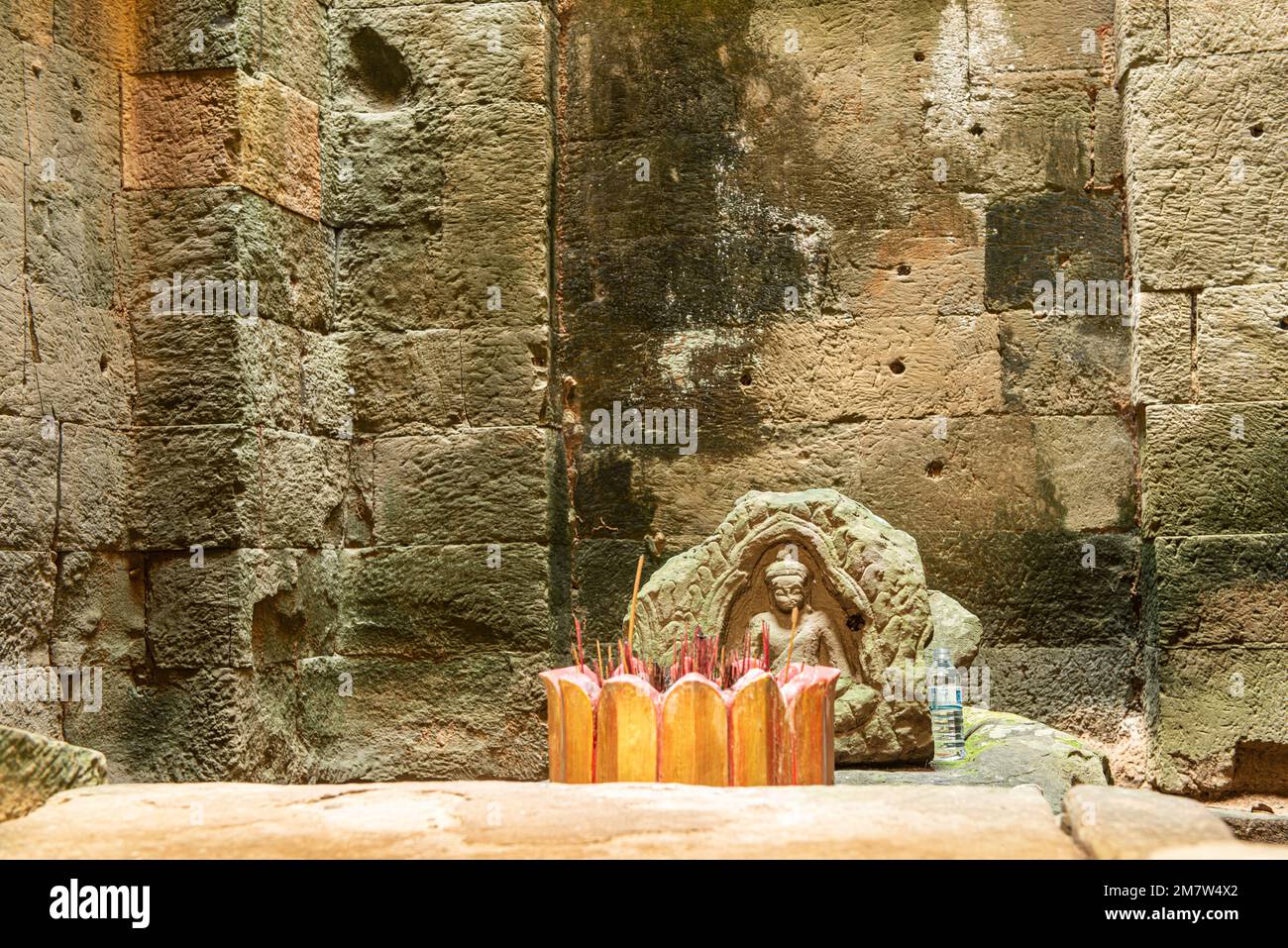 Templo Chau Say Tevado Foto de stock