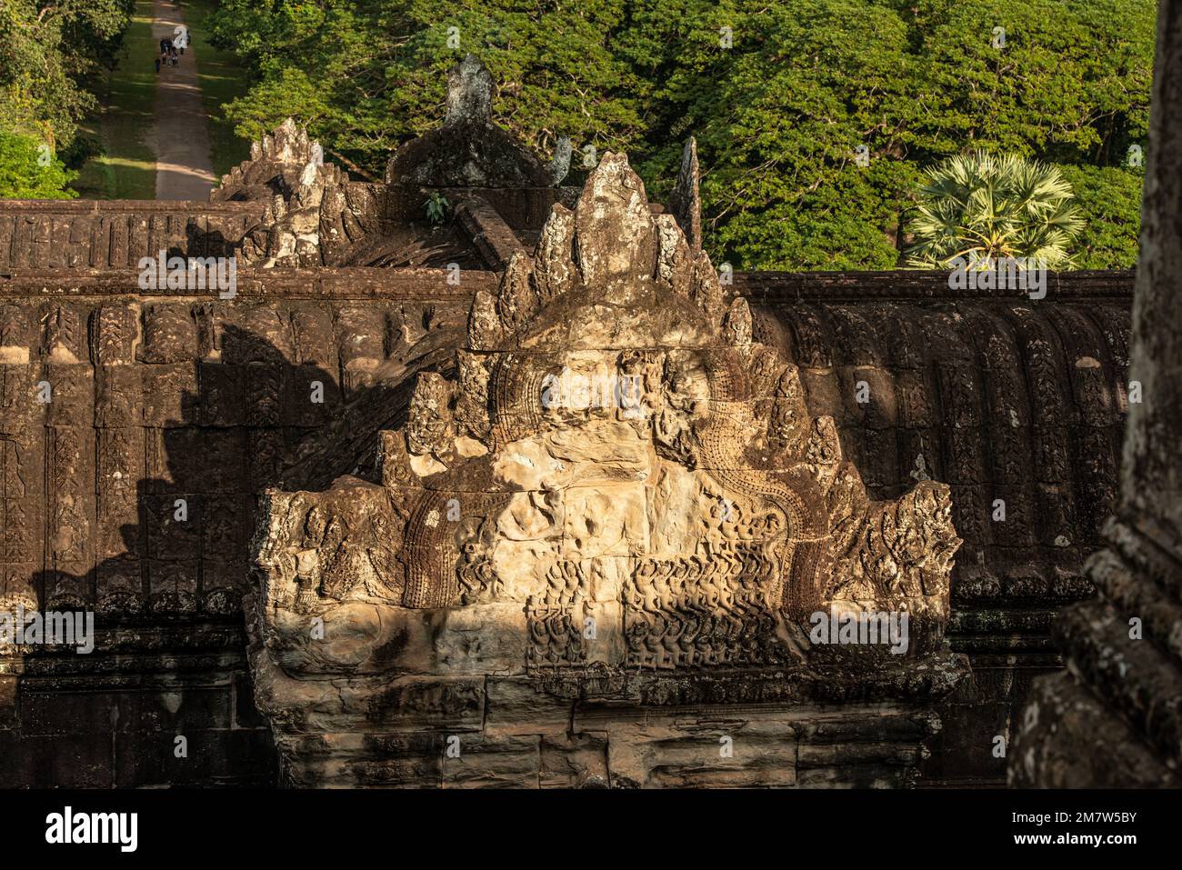 Templo de Angkor Wat, Camboya Foto de stock