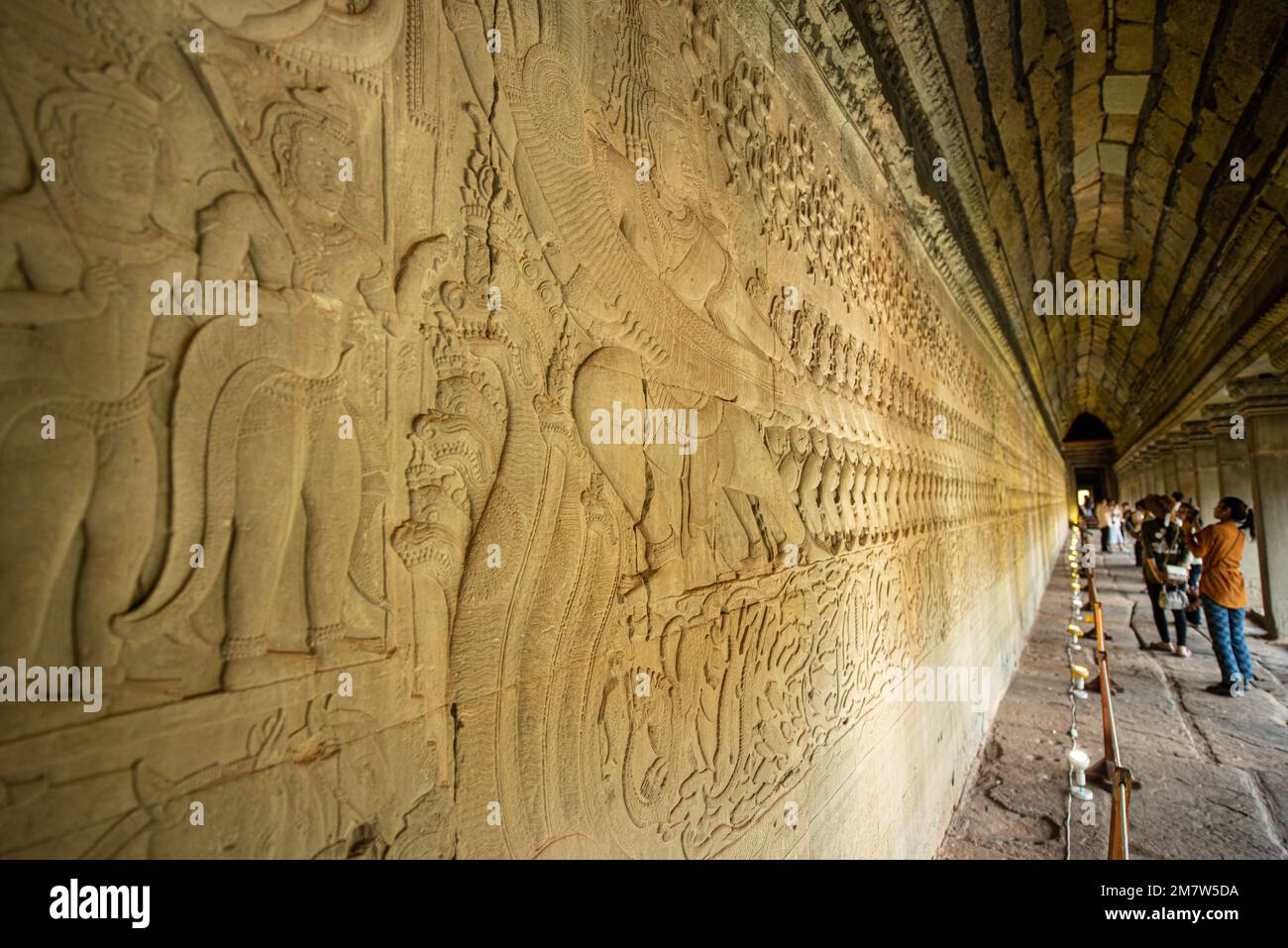 Templo de Angkor Wat, Camboya Foto de stock