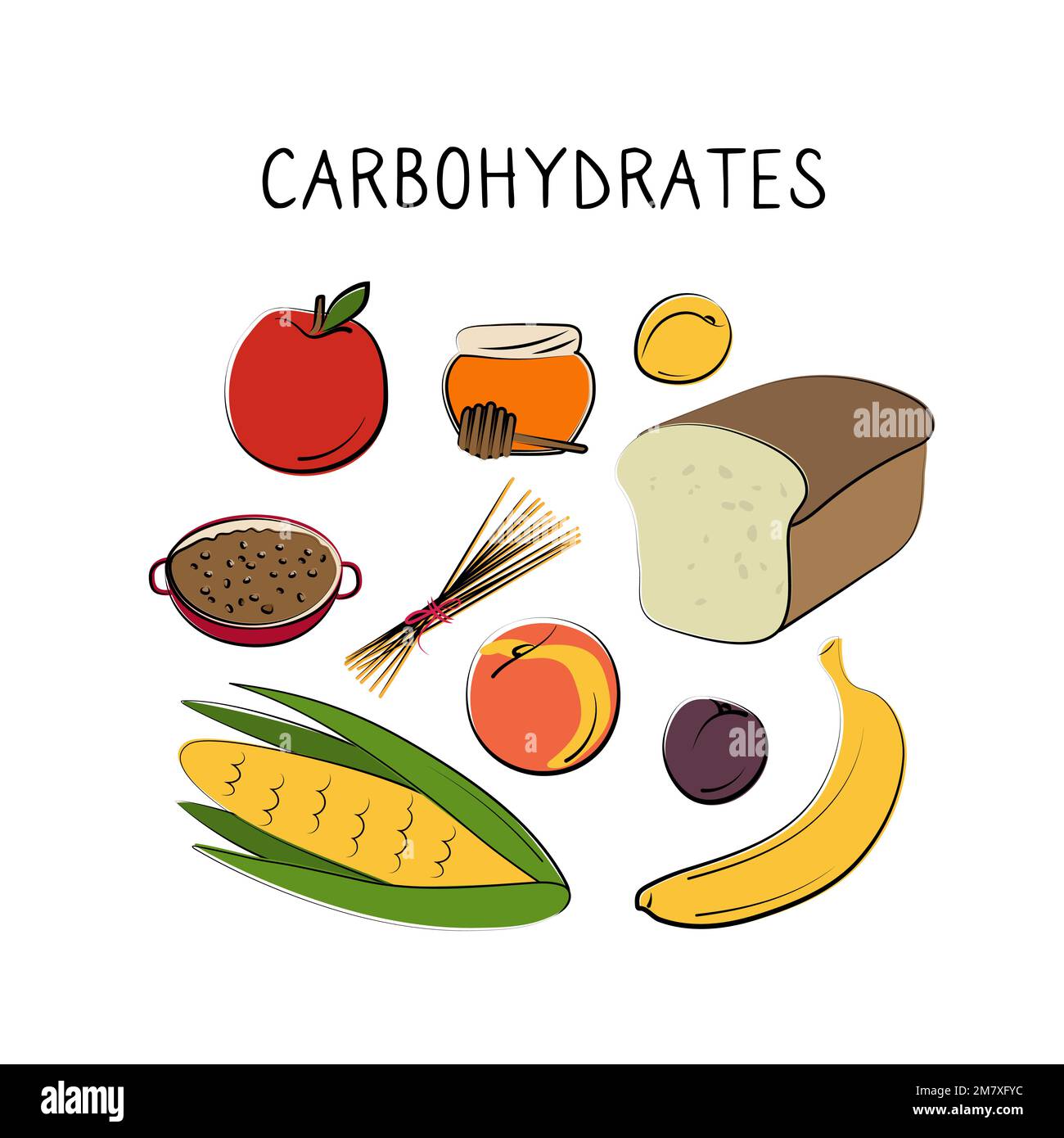 Alimentos que contienen carbohidratos. Grupos de productos saludables