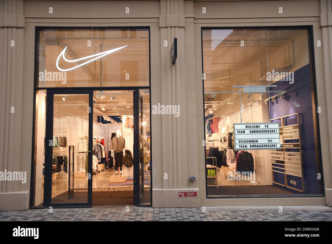Copenhague Dinamarca 12 de enero de 2023 Tienda de productos