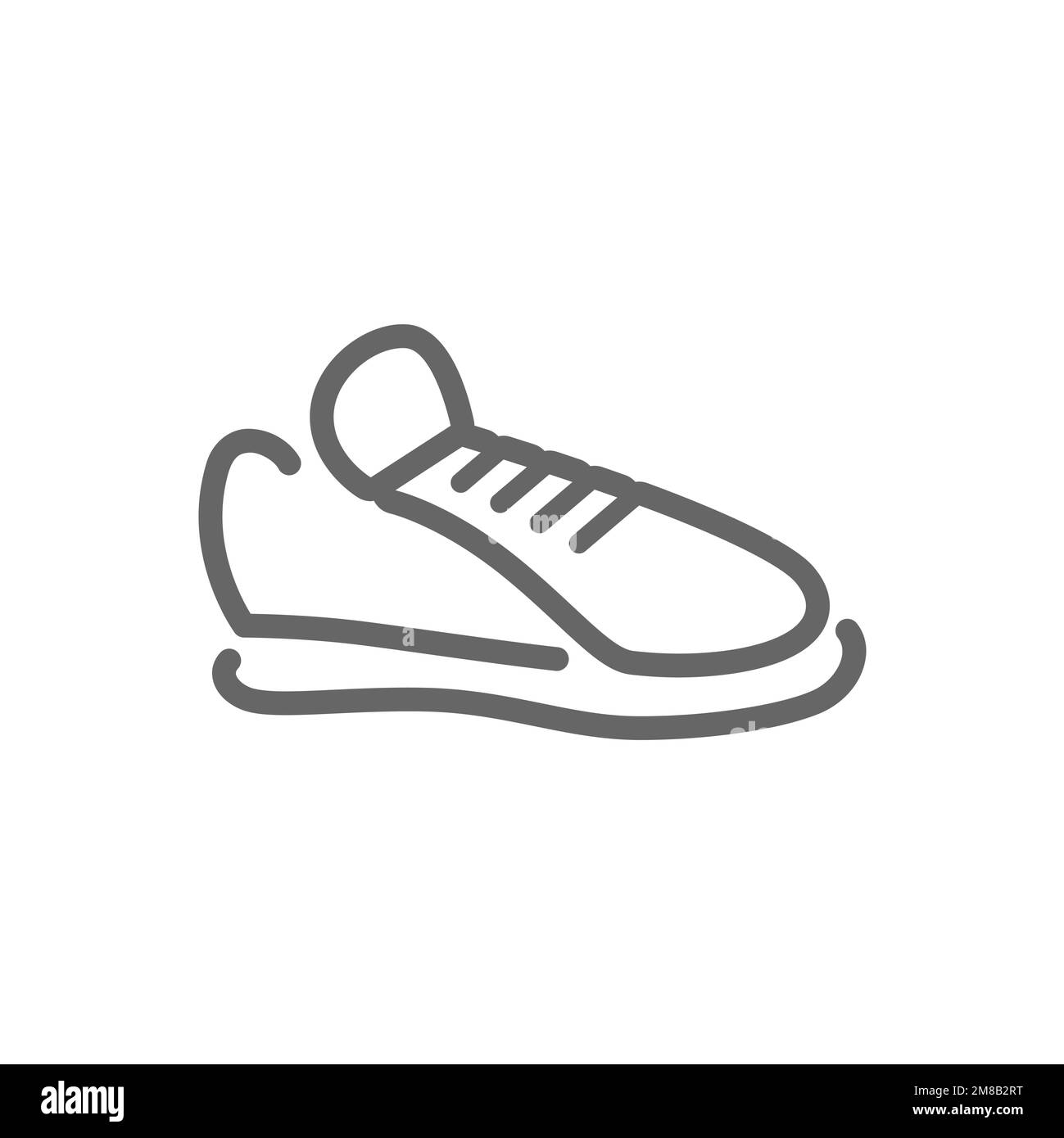 Icono de zapatillas, plantilla de recursos gráficos de calzado, ilustración  vectorial Imagen Vector de stock - Alamy