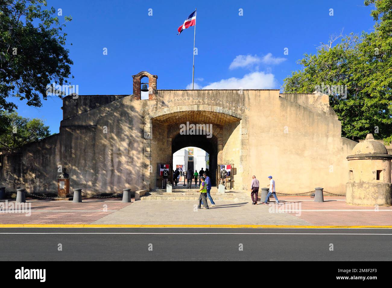 Puerta del Conde, Parque de la Independencia, Zona Colonial, Patrimonio de  la Humanidad de la UNESCO, Santo Domingo, República Dominicana, Caribe,  América Central Fotografía de stock - Alamy