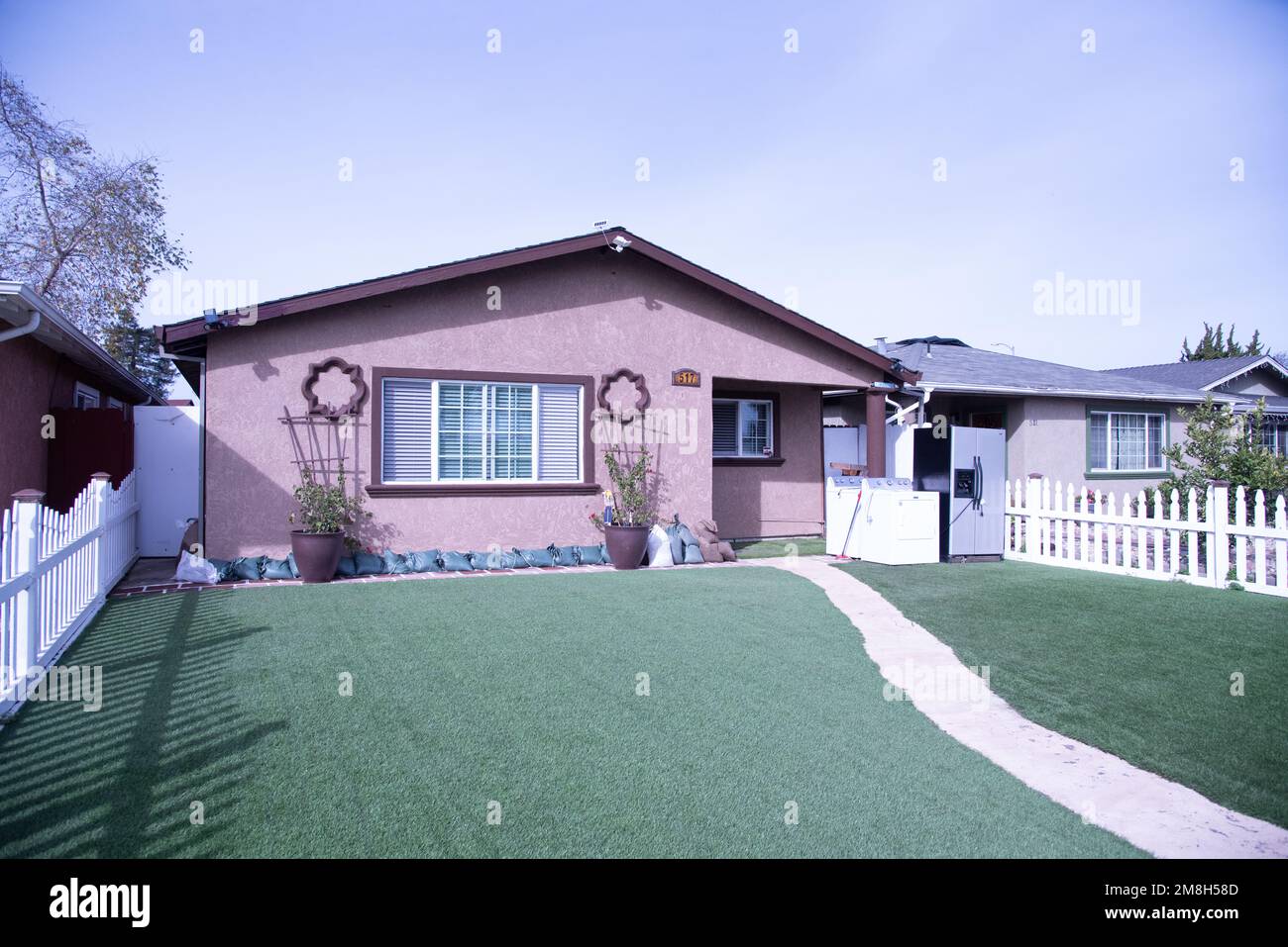 Santa Cruz, Watsonville, CA, EE.UU. El 12 de enero de 2023. Los