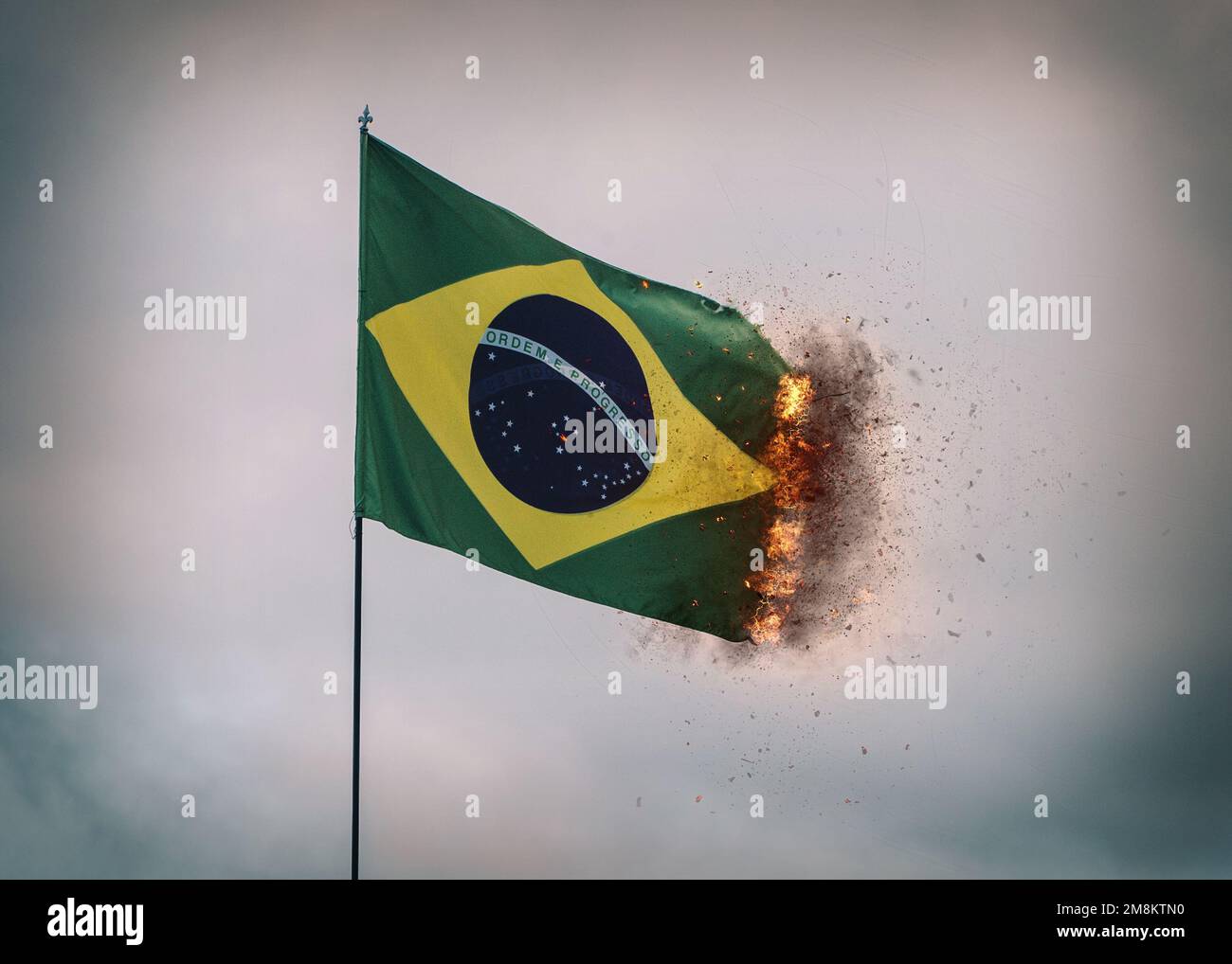 Dibujo bandera de brasil fotografías e imágenes de alta resolución - Alamy