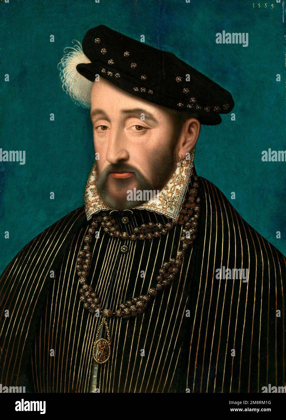 Enrique II, rey de Francia (1519-1559) Foto de stock