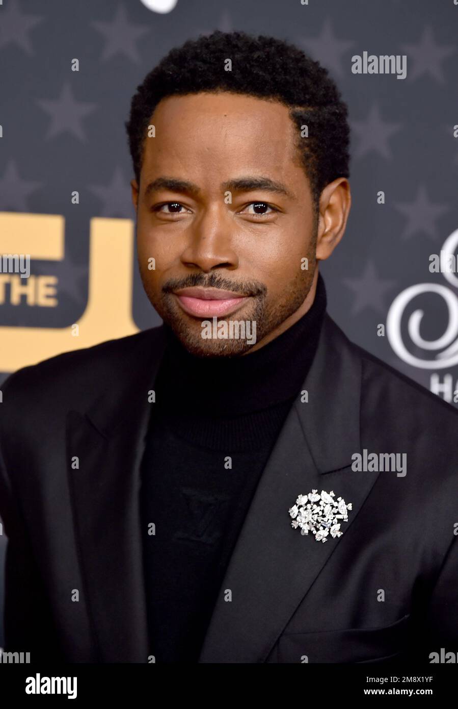 Jay Ellis arrives at the 28th annual Critics Choice Awards at The