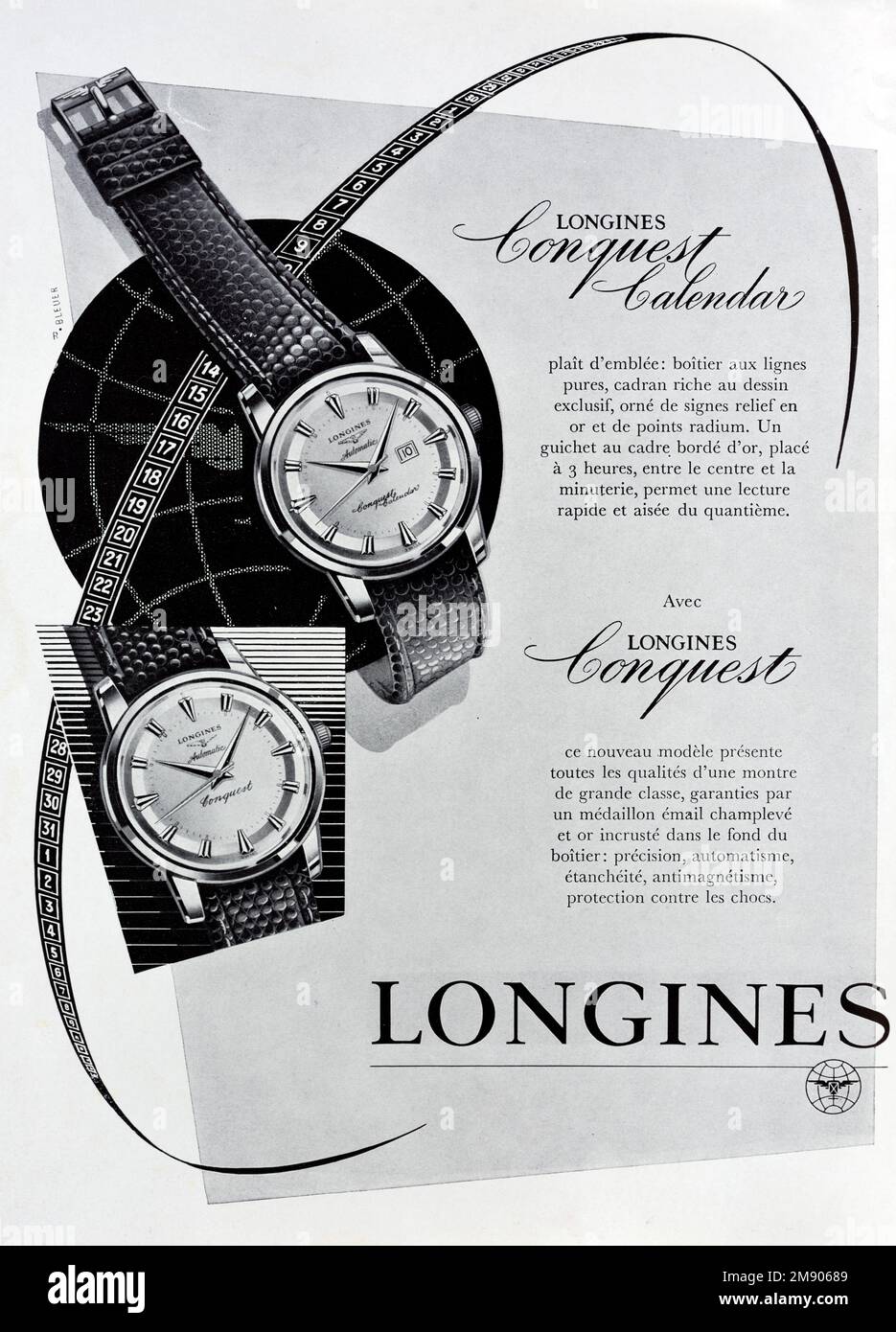 Anuncio publicitario de un reloj new arrivals