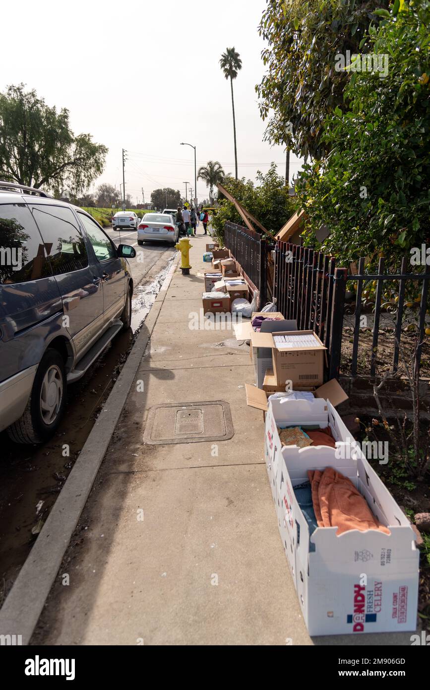 Condado de Santa Cruz, Watsonville, CA, EE.UU. El 12 de enero de 2023