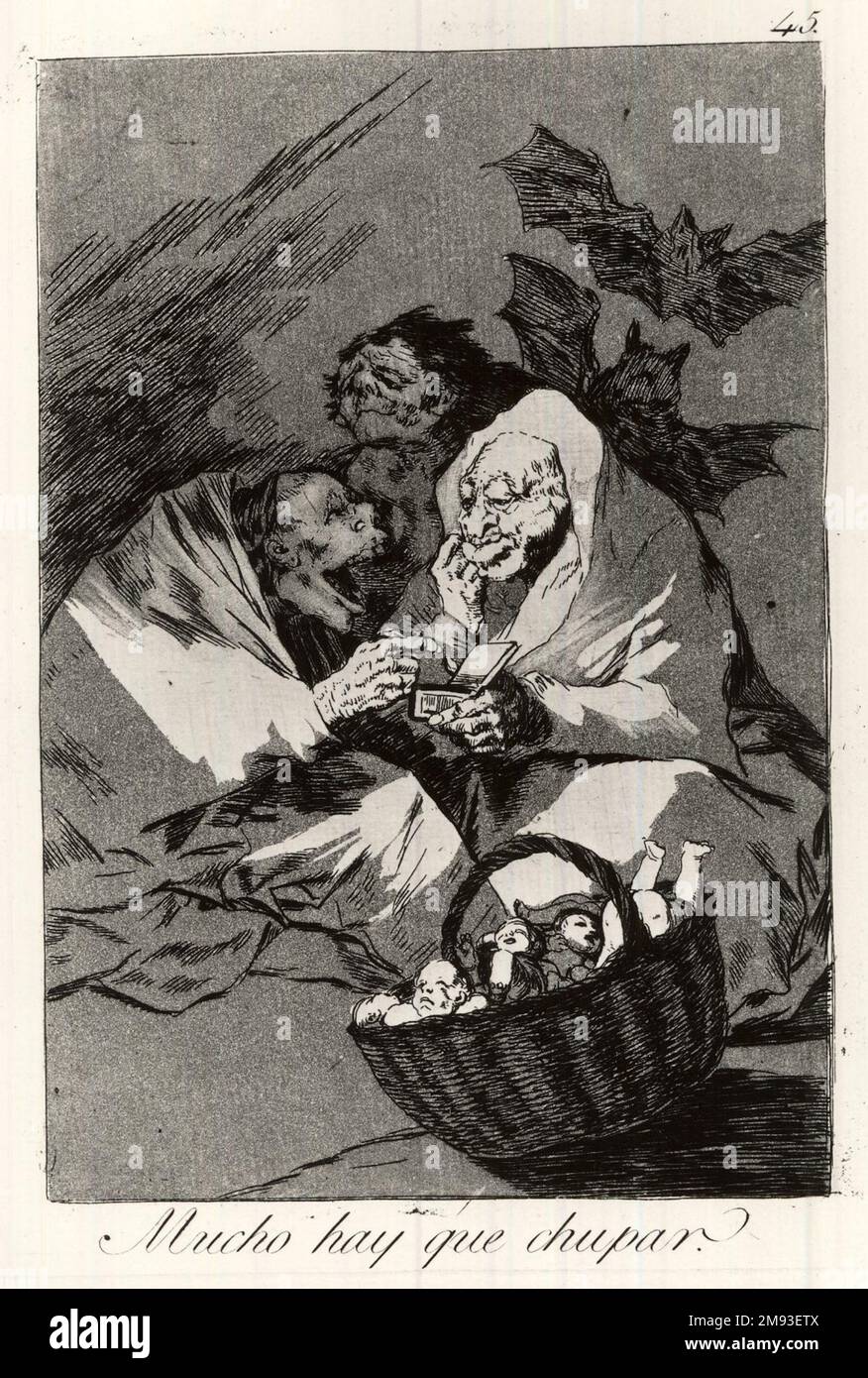 Hay mucho que chupar (Mucho hay que chupar) Francisco de Goya y