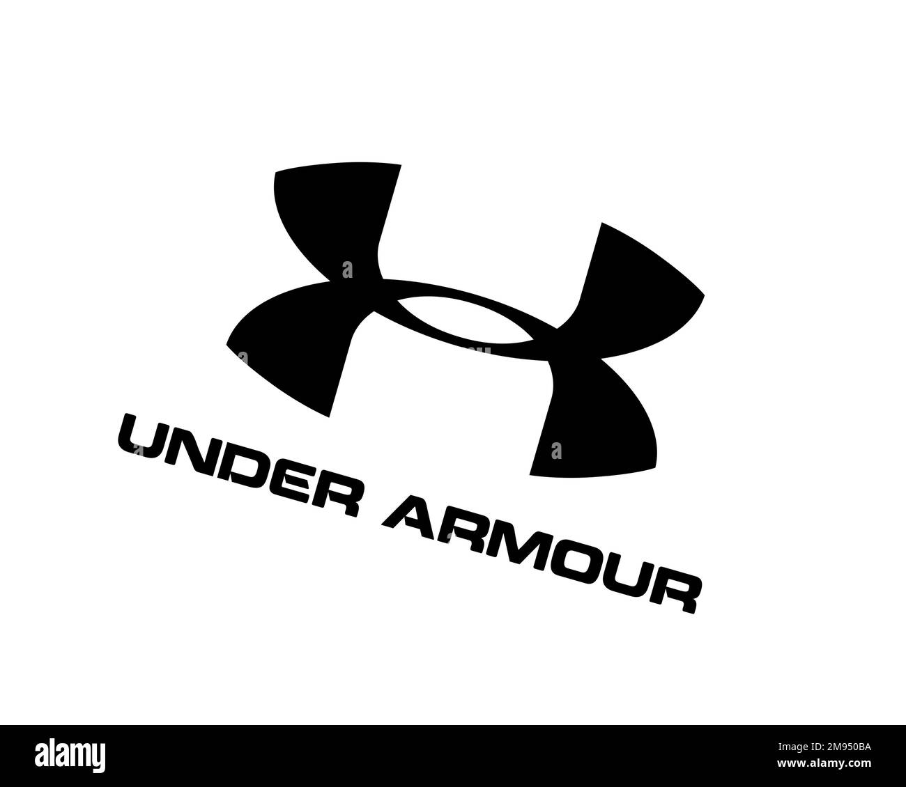 Destello actividad oficial Under armour logo Imágenes de stock en blanco y negro - Alamy