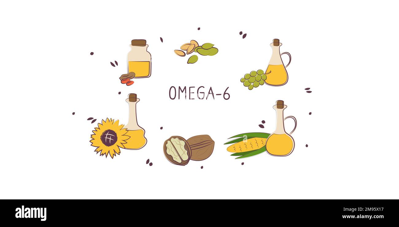 Omega 6 Imágenes vectoriales de stock Alamy