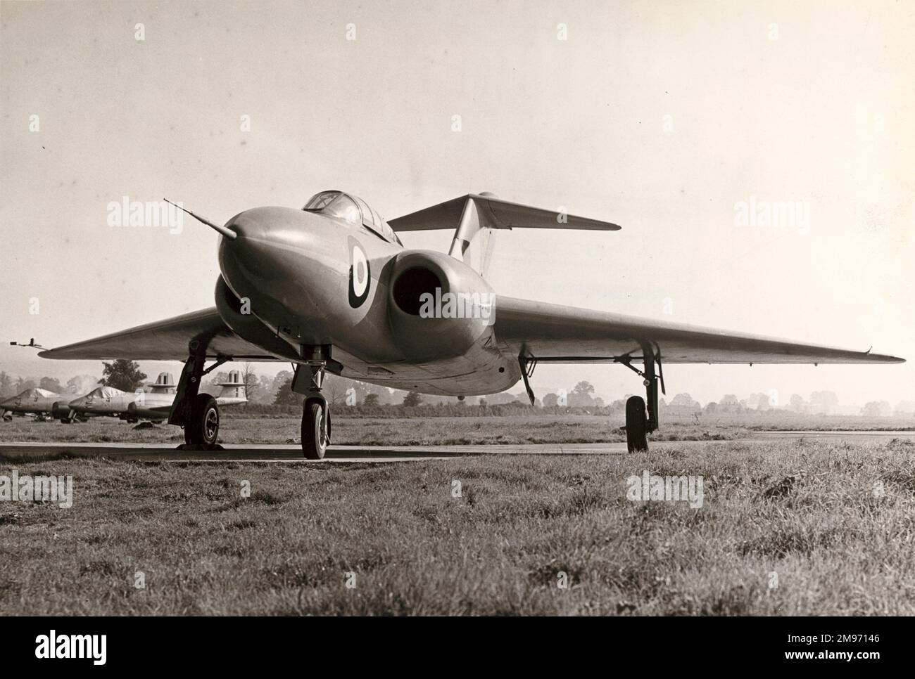 El primer Gloster GA5, WD804. Foto de stock