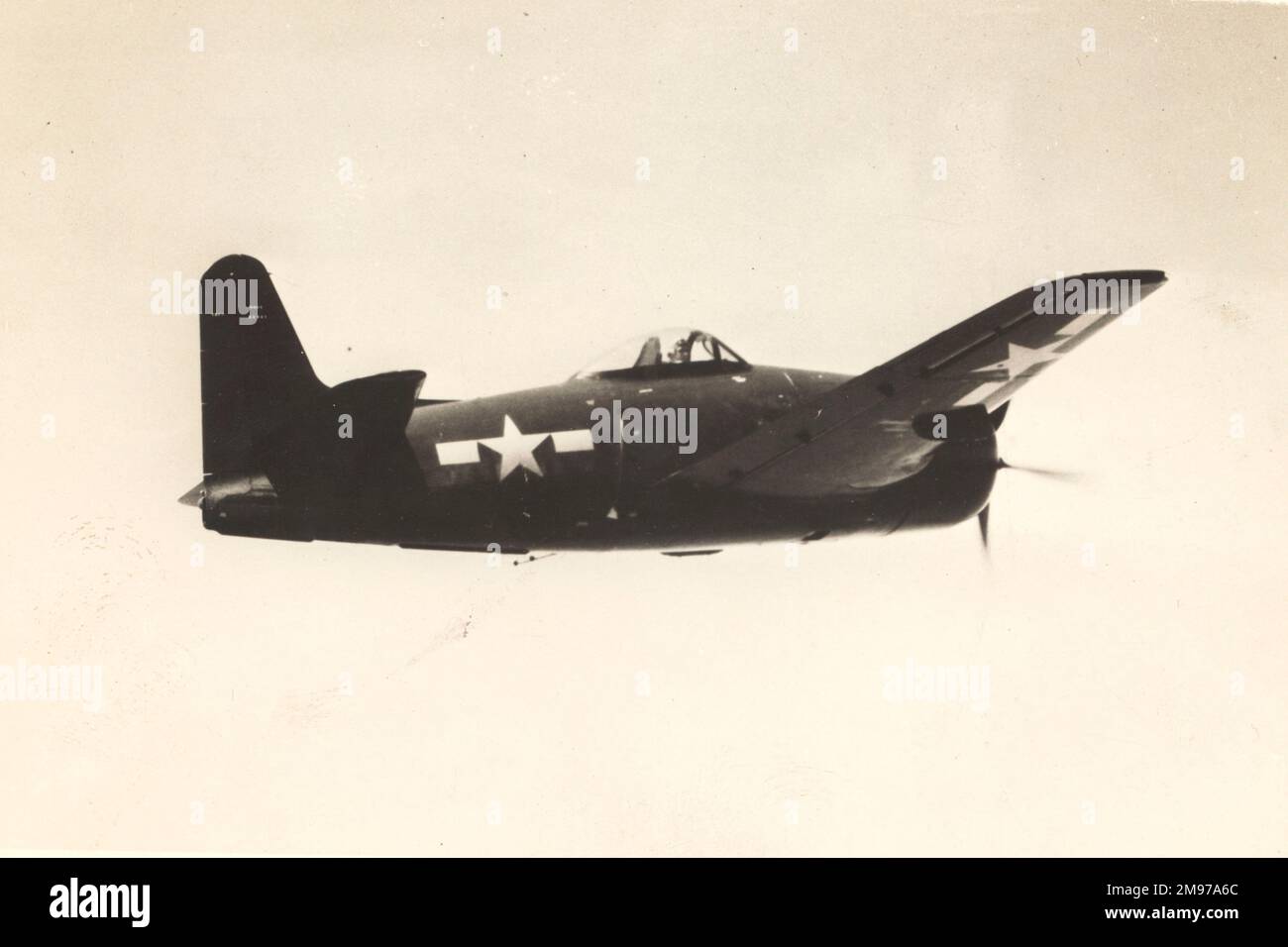 Grumman F8F Bearcat. Foto de stock