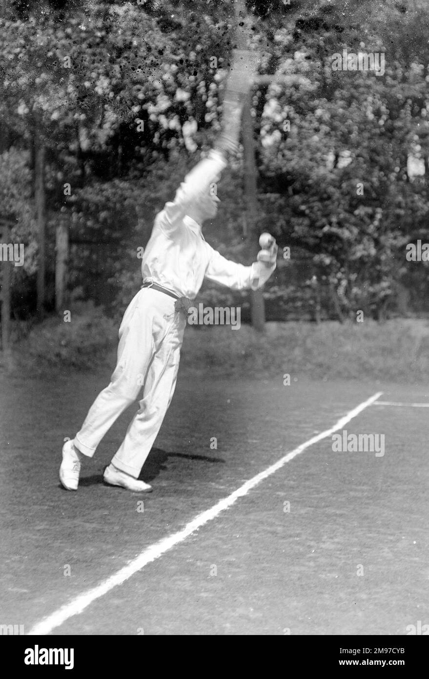 Torneo de tenis Moorfield, Stockport 1913 Foto de stock