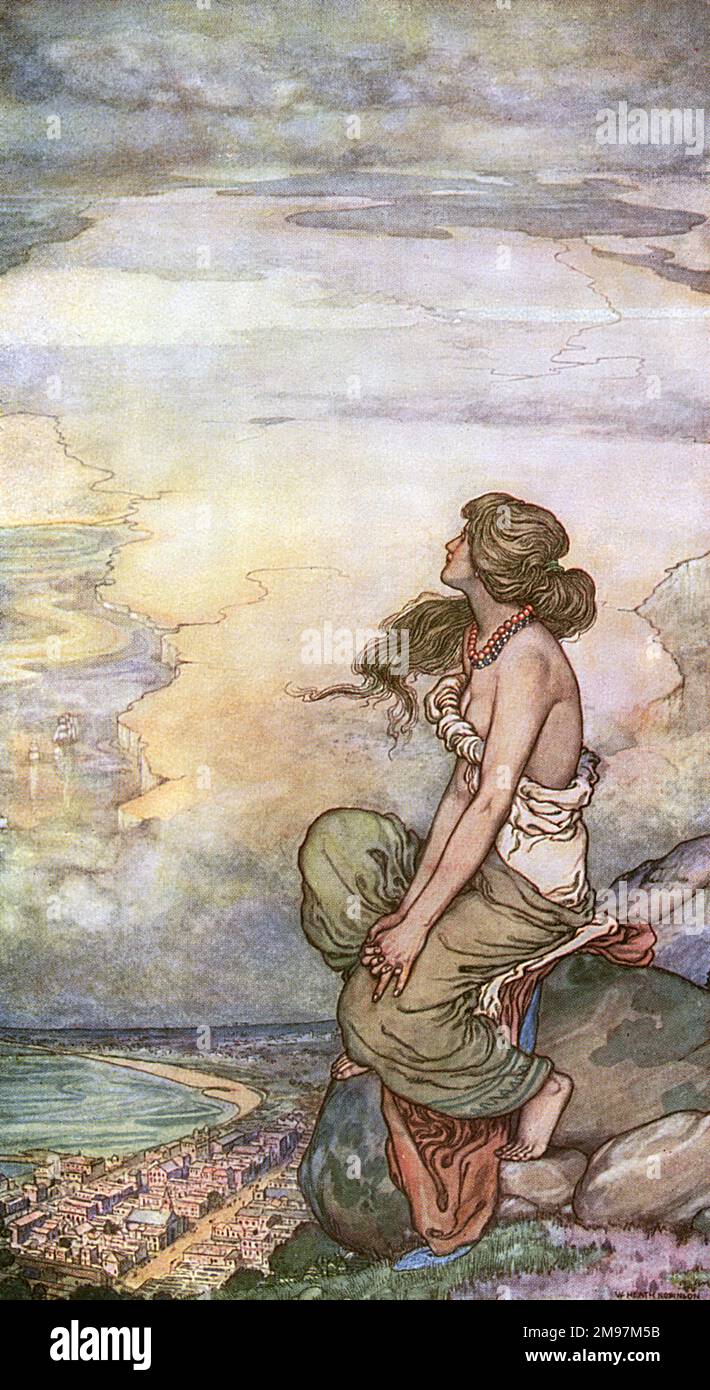 Ilustración de Una canción del inglés, un conjunto patriótico de poemas