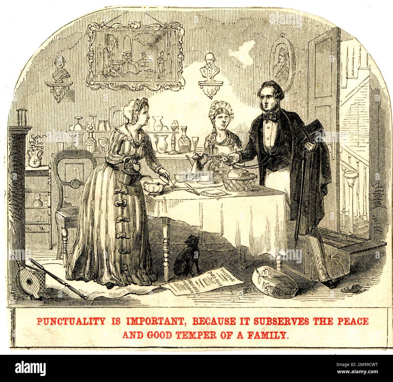 Moral victoriana la puntualidad es importante porque subsirve a la