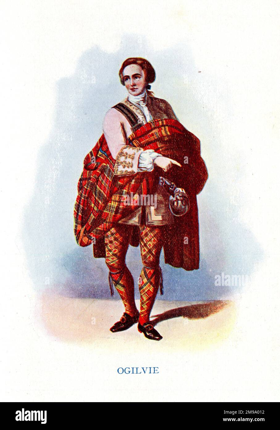 Ogilvie, Traje Tradicional Clanes de las Tierras Altas Escocesas - Los  Clanes de las Tierras Altas de Escocia Vol. 2 1923 Fotografía de stock -  Alamy