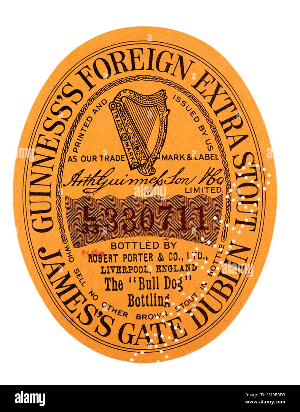 Guinness's Foreign Extra Stout Foto de stock