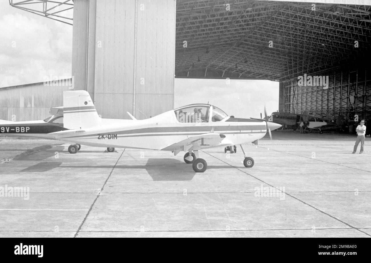 Aero Engine Services Ltd CT/4 Airtrainer ZK-DIM (msn 002) Foto de stock