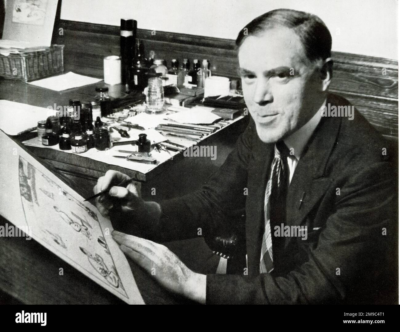 Leslie Gilbert Illingworth (19021979), caricaturista político galés