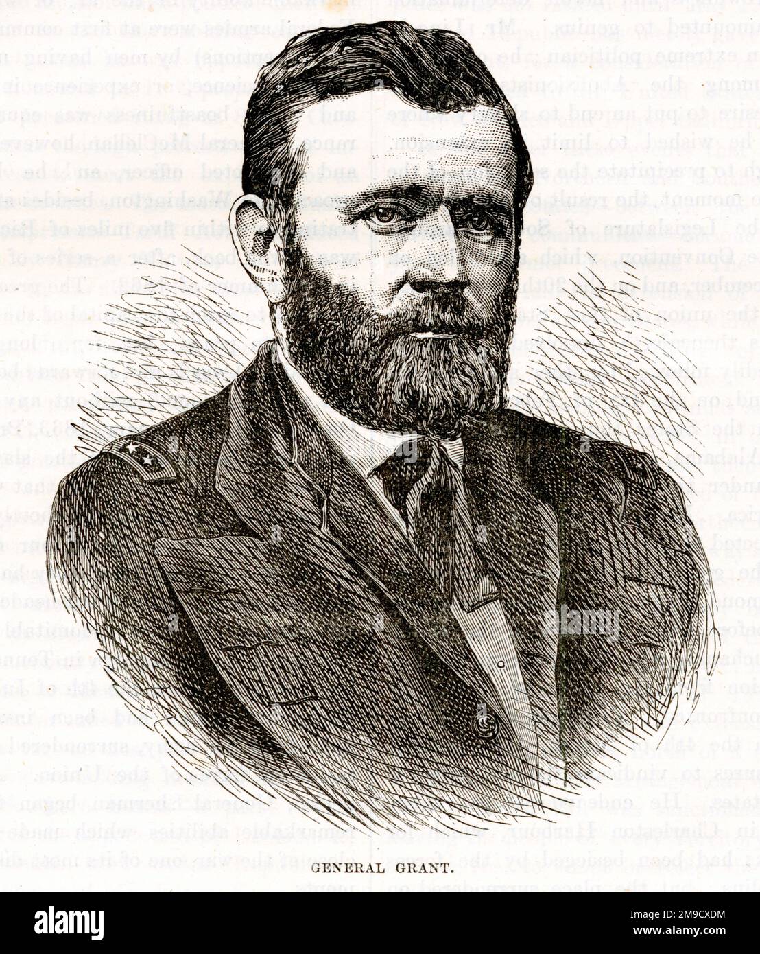 General Ulysses S. Grant Foto de stock
