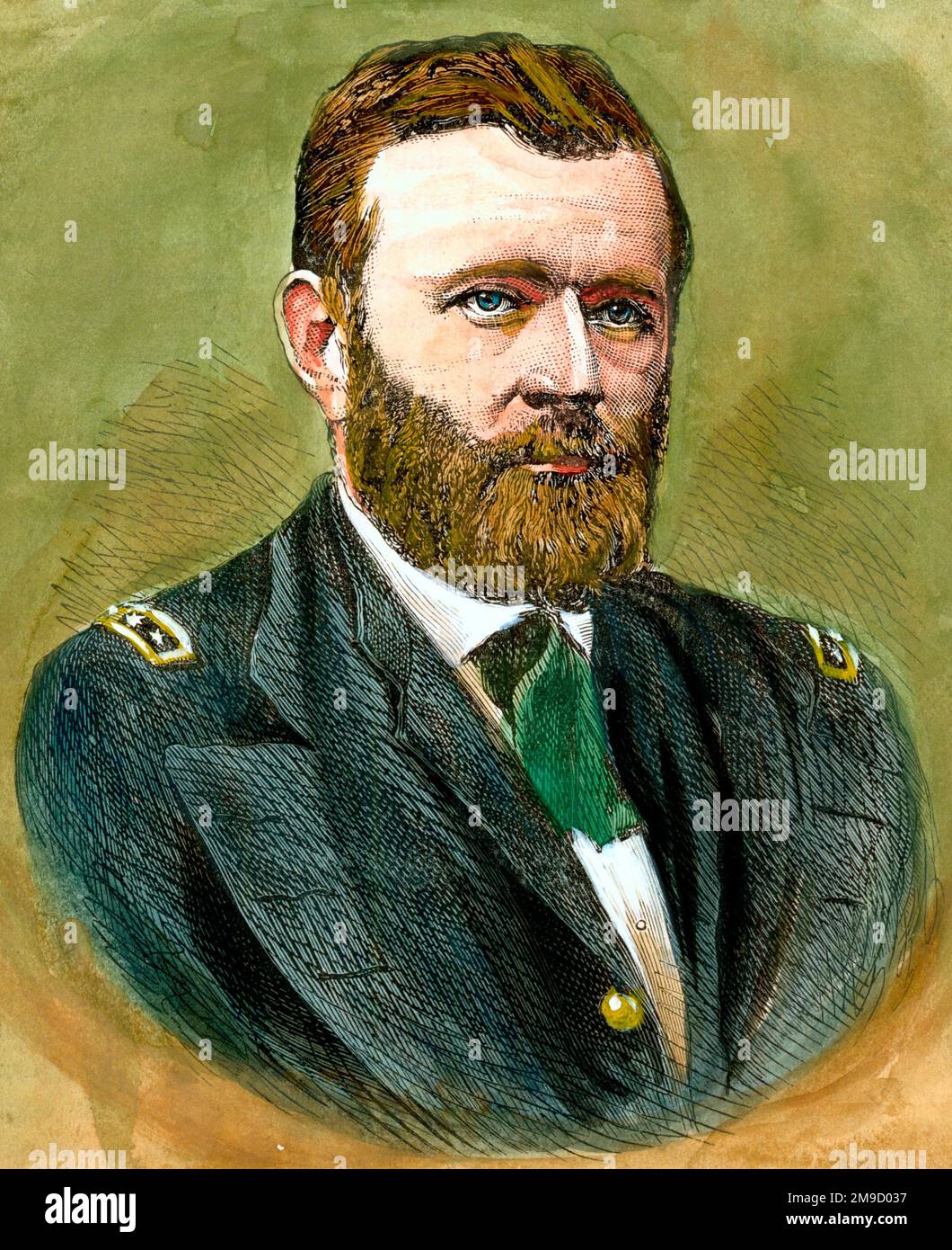Ulysses Grant, Presidente de Estados Unidos Foto de stock