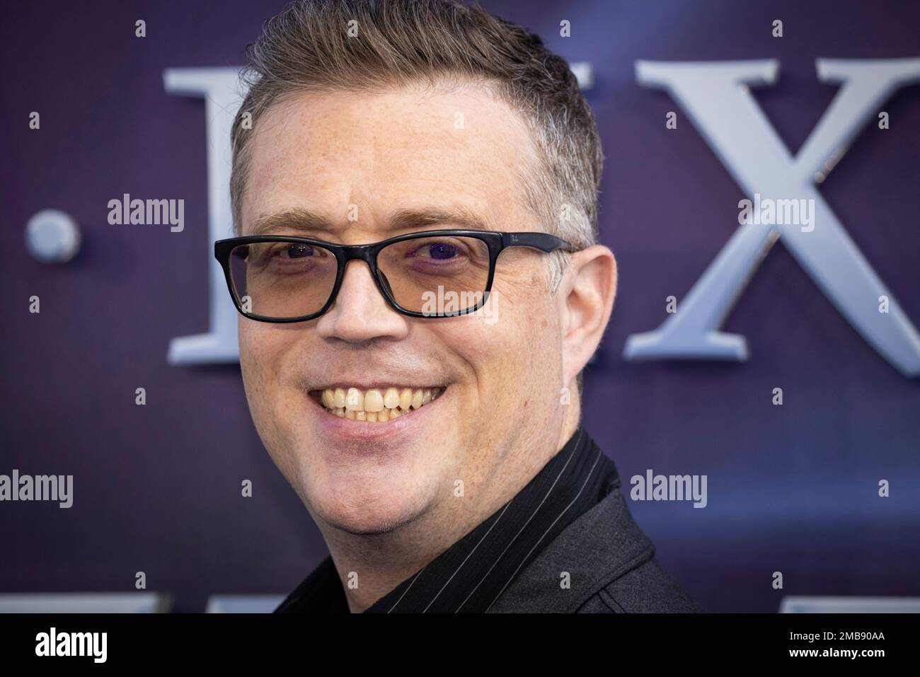 Director Angus MacLane pose for photographers upon arrival for the ...