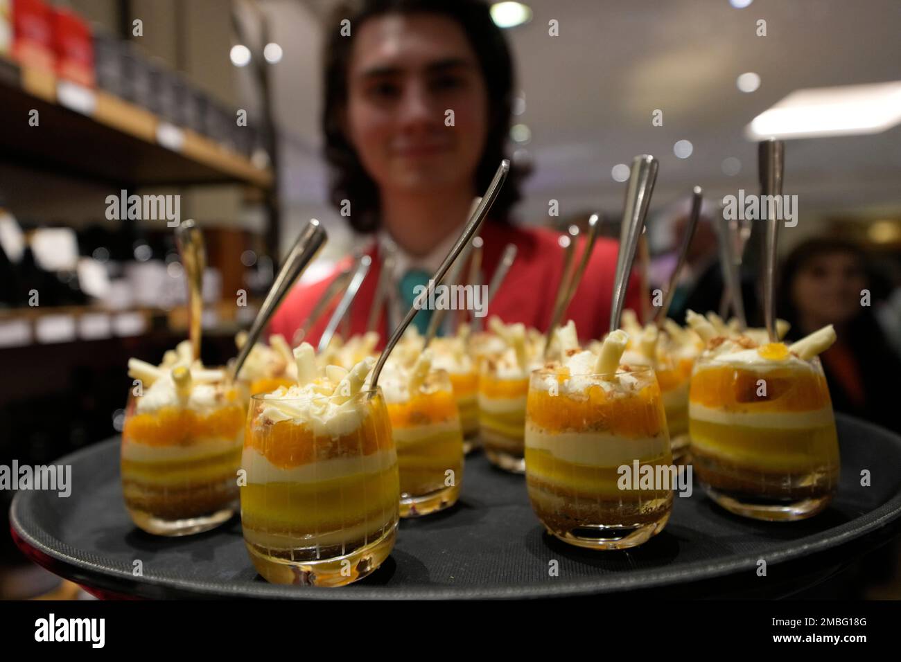 Jemma Melvin's winning Platinum Jubilee Pudding creation ready for