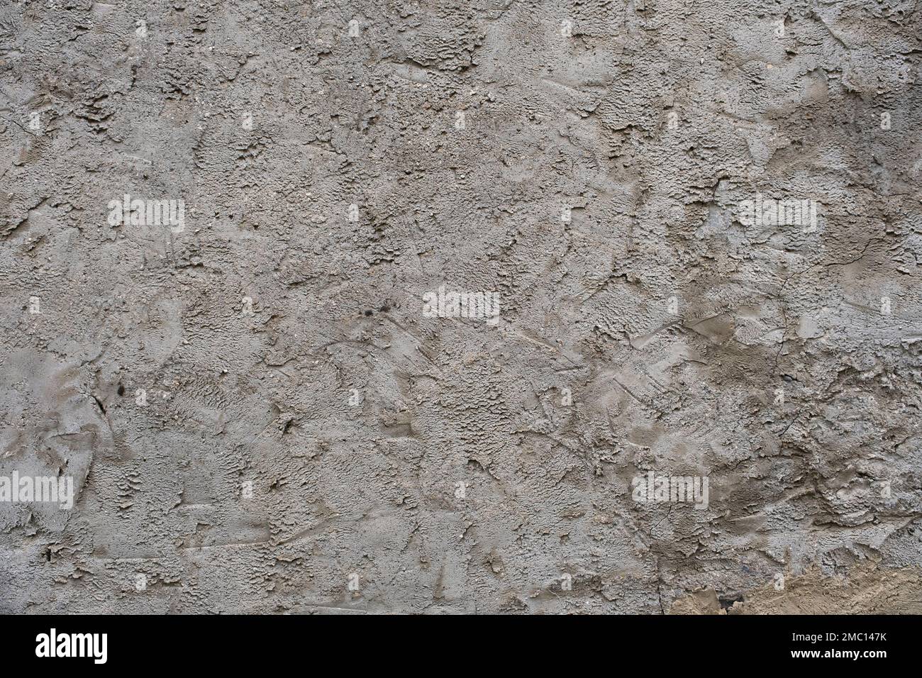 Revestimiento rugoso de cemento estuco textura de yeso Foto de stock