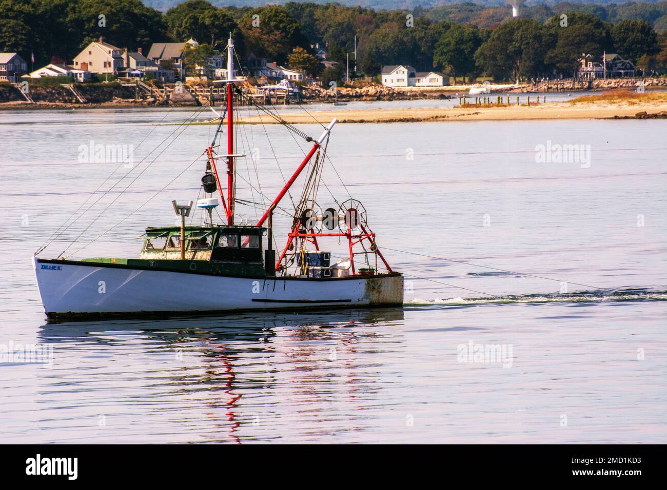 Newport Ri y Narragansett Bay muestran embarcaciones de ocupaciones Foto de stock