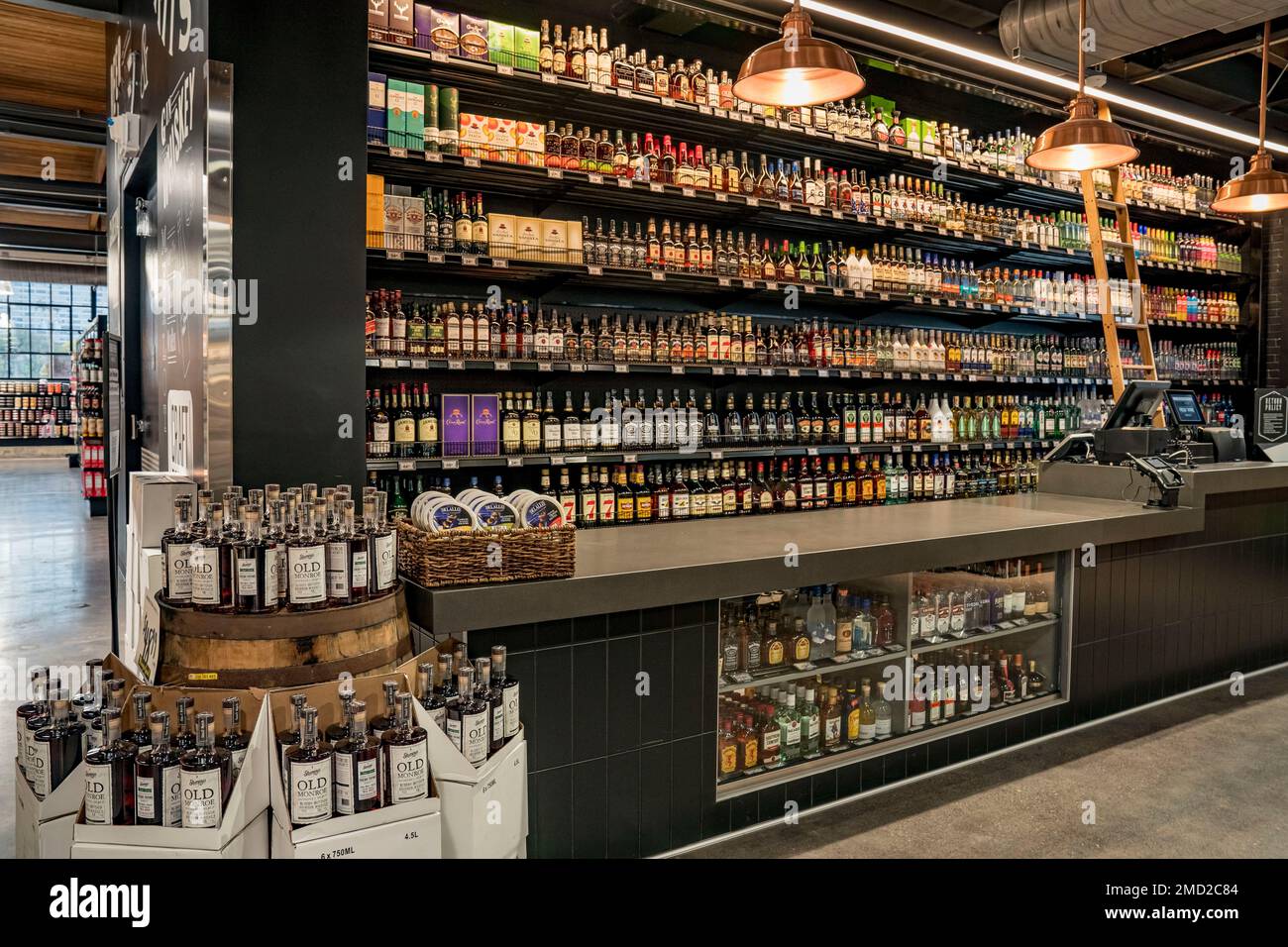 IMAGE DISTRIBUTED FOR FRESH THYME MARKET A wide assortment of wine
