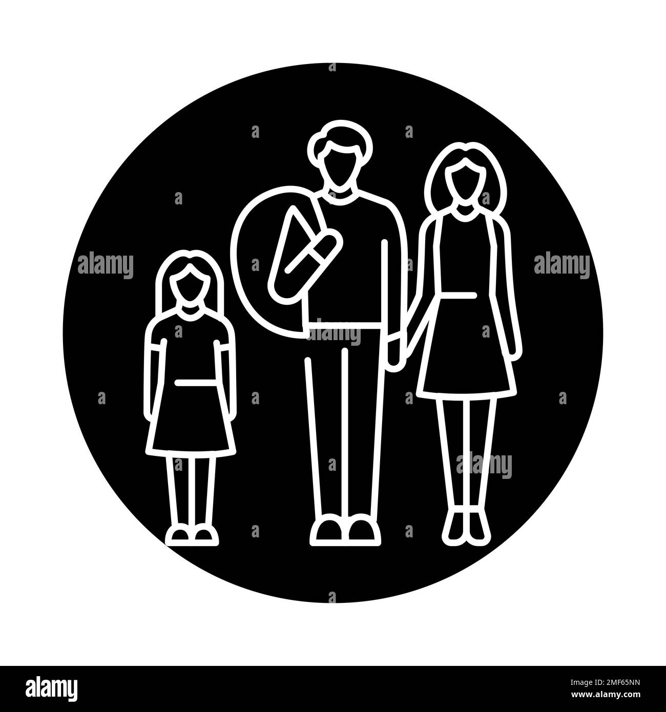 Icono de icono de color sin pobreza. Responsabilidad social corporativa