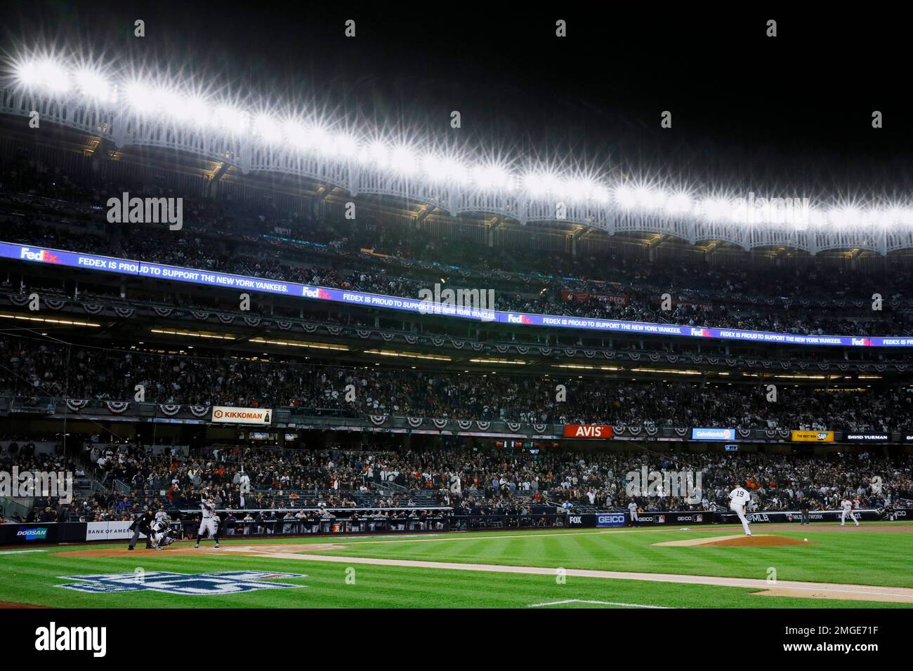 FILE In this Oct. 17, 2019, file photo, New York Yankees starting
