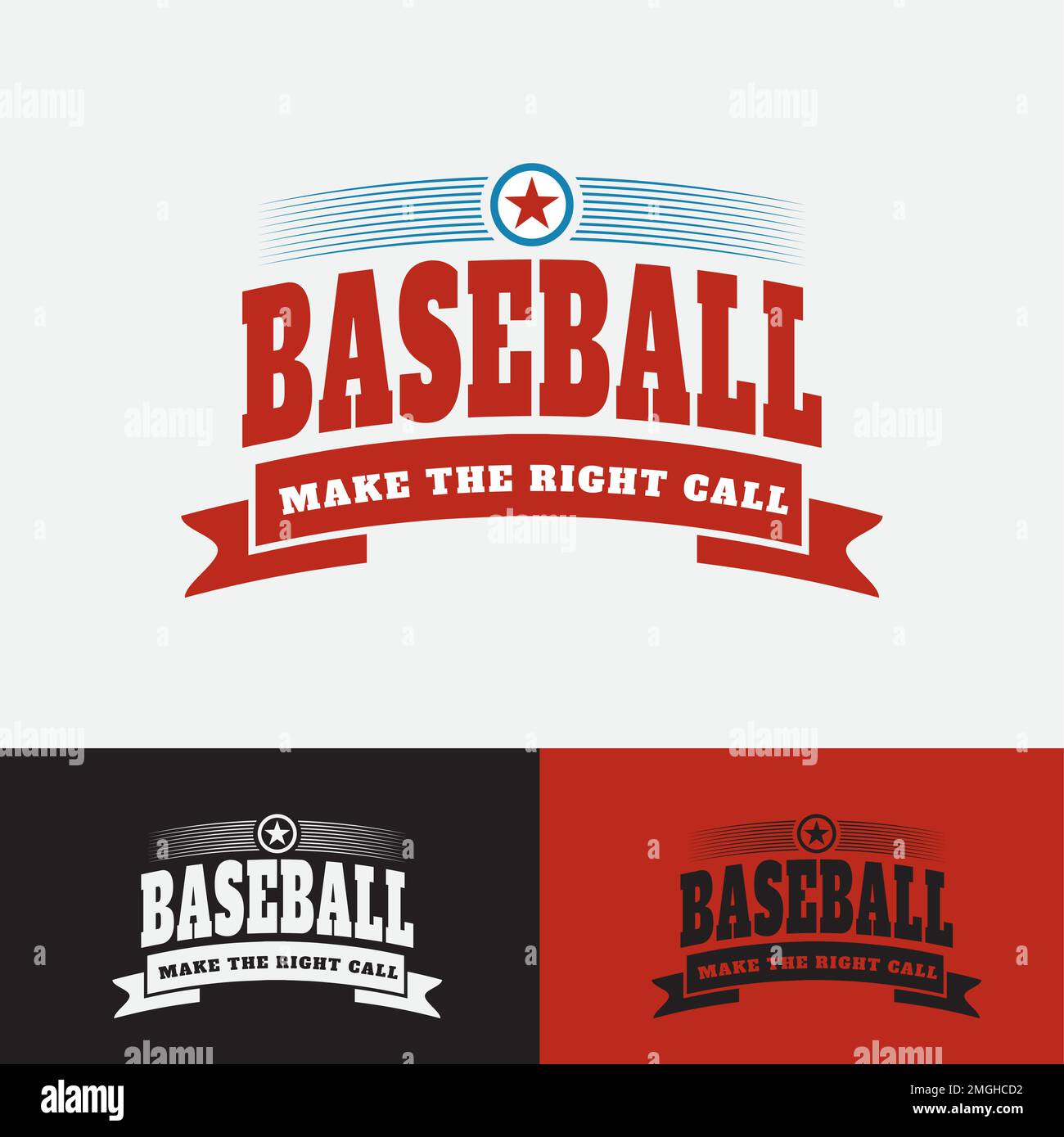 Plantilla de béisbol Vintage Logo Formato Vector EPS Imagen Vector de