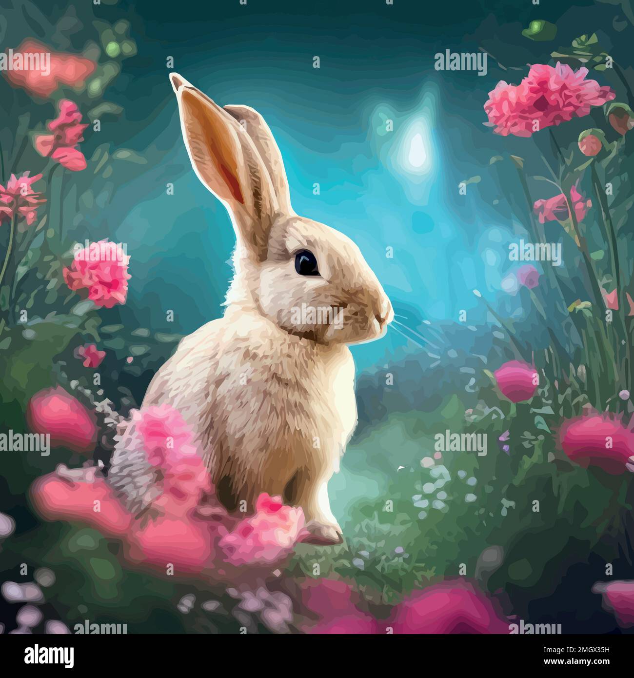 Como dibujar un conejo realista fotografías e imágenes de alta resolución -  Alamy