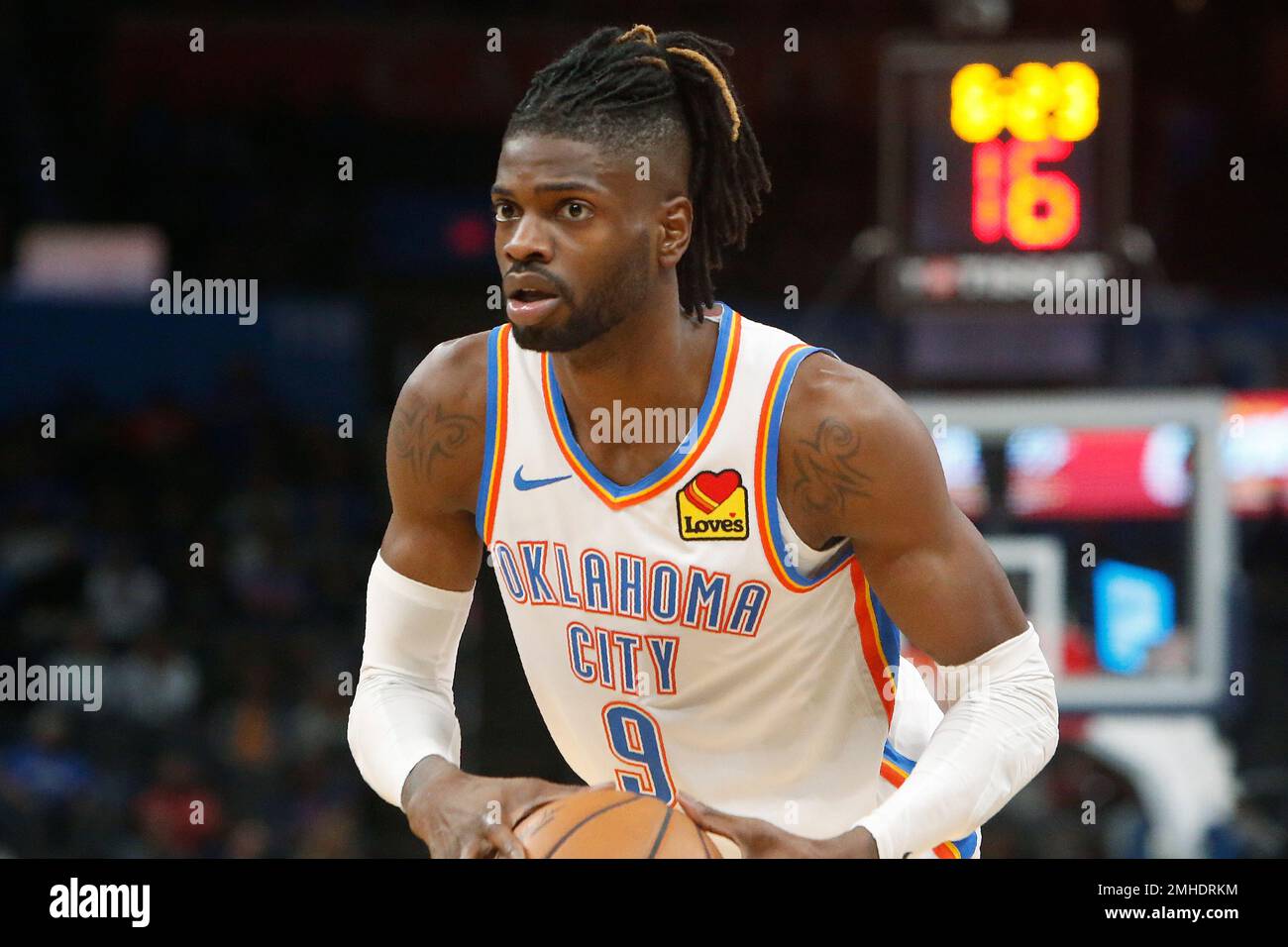Oklahoma City Thunder Center Nerlens Noel (9) In The Second Half Of An NBA  Basketball Game Against The Indiana Pacers Wednesday, 4, 2019, In Oklahoma  (AP Photo/Sue Ogrocki Fotografía De | sptc.edu.bd