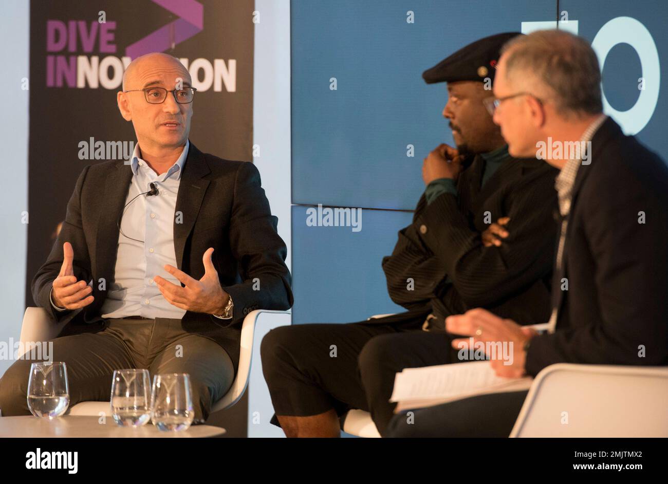 IMAGE DISTRIBUTED FOR ACCENTURE Omar Abbosh, left, Accenture's group