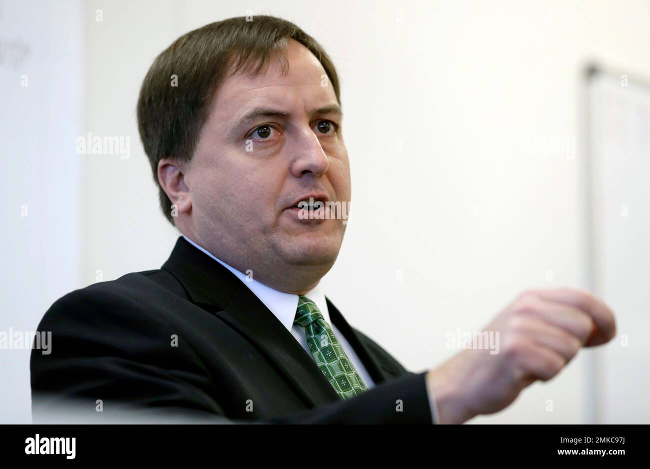 FILE In this Nov. 7, 2017, file photo, Republican Missouri Secretary