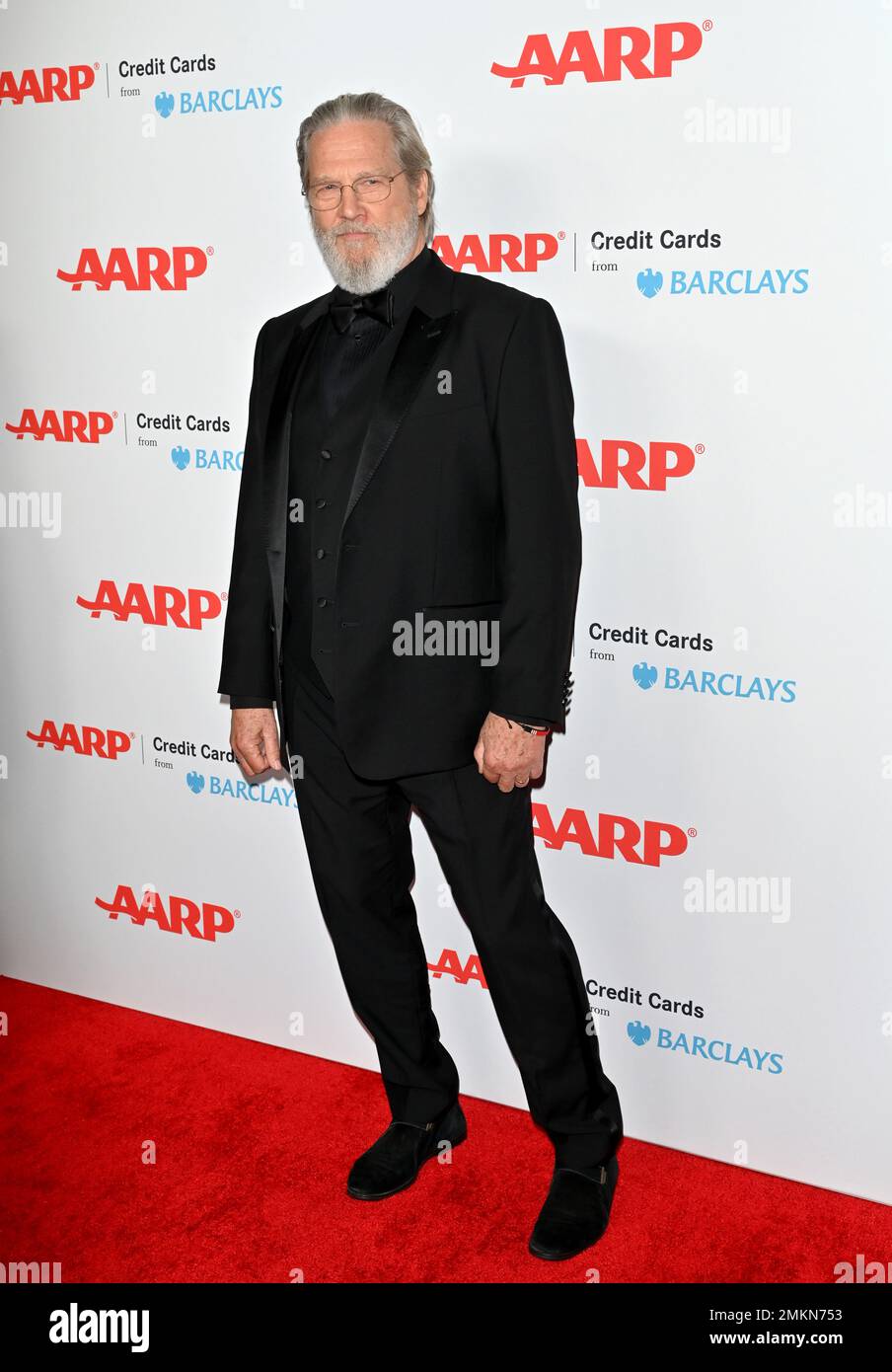 Los Ángeles, EE.UU. 28th de enero de 2023. Jeff Bridges en los Premios AARP Movies for Grownups en el Hotel Beverly Wilshire. Crédito de la fotografía: Paul Smith/Alamy Live News Foto de stock