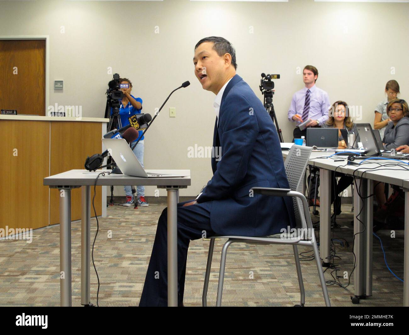 Dr. Victor Chou, who has opened a medical marijuana clinic in Baton
