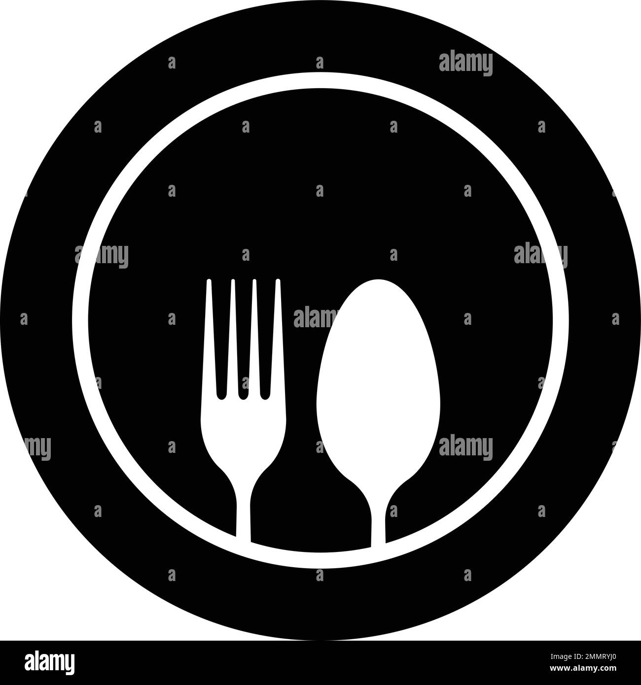 Plato de cantina Imágenes de stock en blanco y negro - Alamy