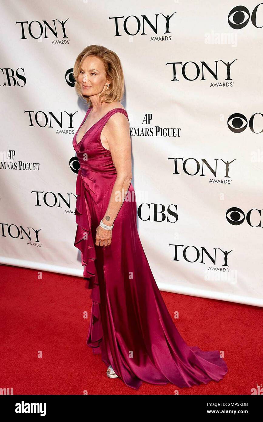 Jessica Lange en los Premios Tony. Nueva York, NY. 6/7/09 Fotografía de  stock - Alamy